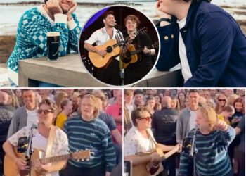 Niall Horan & Lewis Capaldi Busk “Slow Hands” on Grafton Street — Dublin Crowd LOSES IT as They Join Jacob Koopman for the Ultimate Surprise Jam!