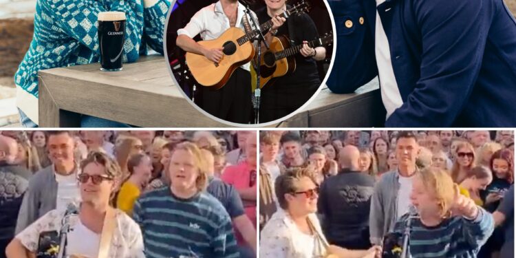 Niall Horan & Lewis Capaldi Busk “Slow Hands” on Grafton Street — Dublin Crowd LOSES IT as They Join Jacob Koopman for the Ultimate Surprise Jam!