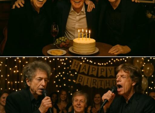 Bob Dylan and Mick Jagger Defy Time, Duet to Celebrate Paul McCartney’s Birthday – A Historic Performance Shocks The World! Paul McCartney Moved to Tears, Then “Steals the Show” in a Viral Moment That Broke the Internet! At the grand birthday bash, as Bob Dylan’s warm voice filled the room and Mick Jagger rocked out, Paul couldn’t hold back tears of emotion. In a spontaneous twist, the Beatle king grabbed the mic, joined in, and hilariously “stole the spotlight,” breaking the script and making everyone laugh out loud. Social media exploded with #PaulStealsTheShow, and fans declared it the most unforgettable birthday ever!