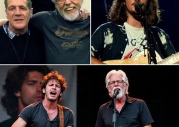 “This one’s for my brother,” Bob Seger whispered under the Fox Theatre lights, unveiling his unreleased “I Still Hear You, Brother” with every aching lyric and chord—then Deacon Frey joined him, their voices weaving past and present into a breathtaking duet that felt like a resurrection of Glenn’s spirit.