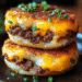 Crispy Mashed Potatoes Stuffed with Cheese & Beef: Irresistible!