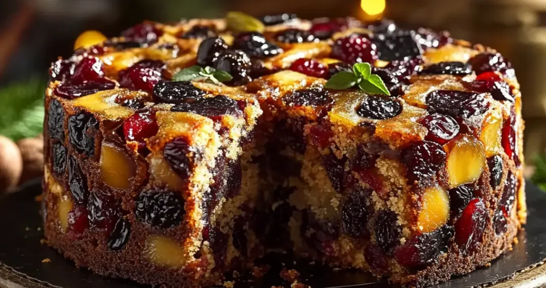 Old-Fashioned German Fruit Cake