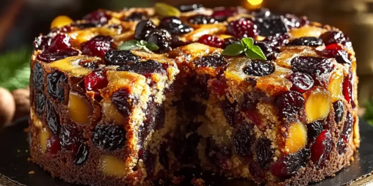 Old-Fashioned German Fruit Cake