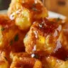 Cornbread Waffle Bites with Smoked Gouda and Honey