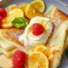 Lemon Mascarpone Stuffed Crepes