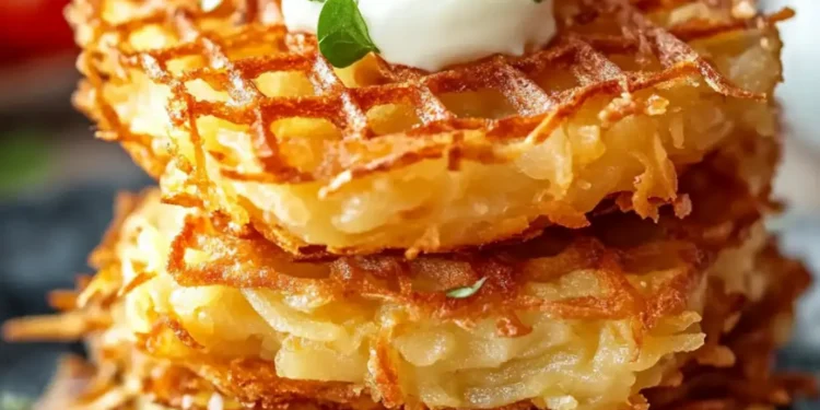 Healthy Hashbrown Chaffle