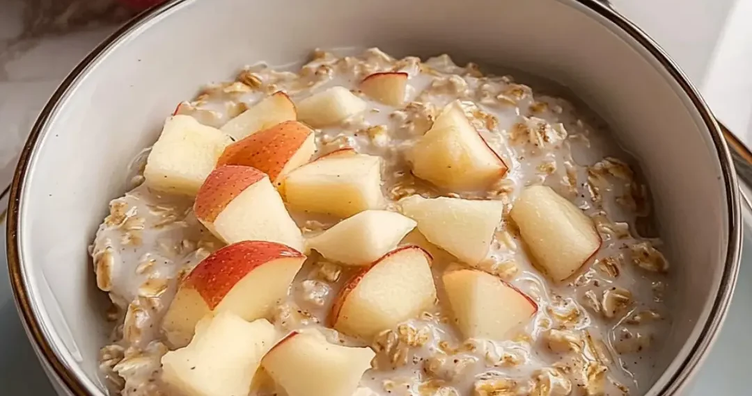 Overnight Oats with Apples