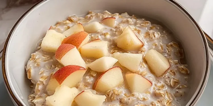 Overnight Oats with Apples