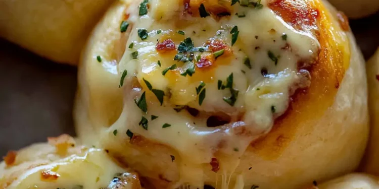 Savory Breakfast Rolls Drizzled With Béarnaise