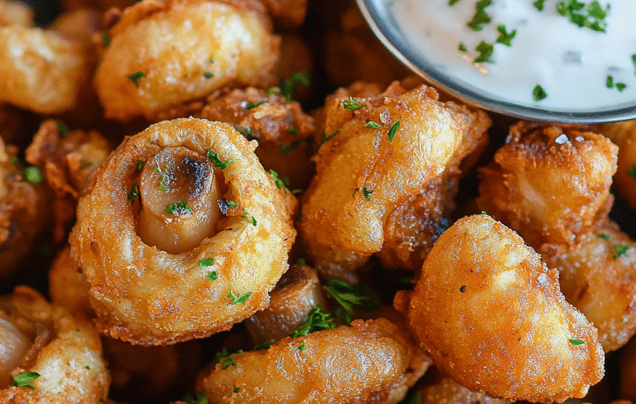 Crispy Fried Mushrooms