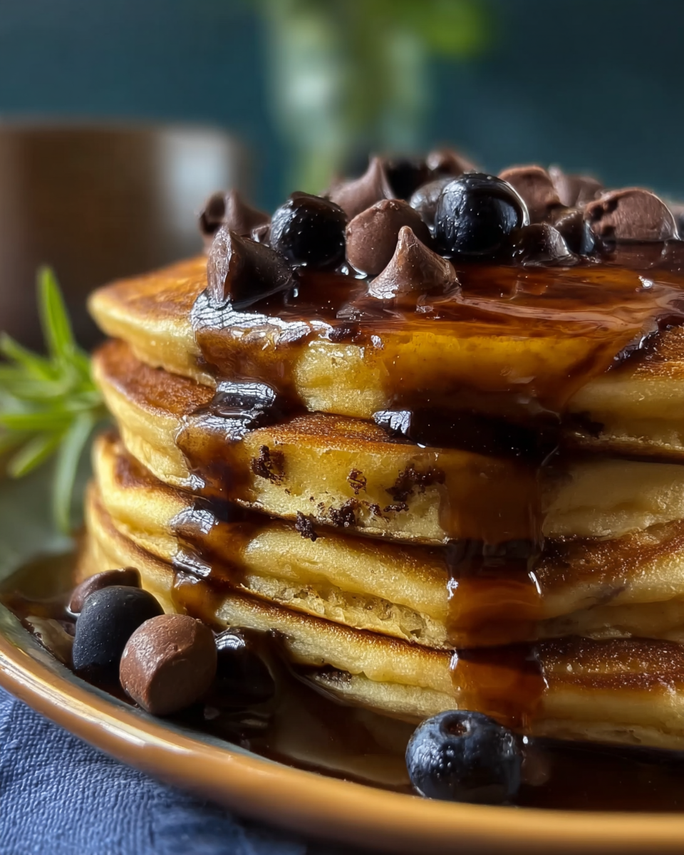 Protein nutrition breakdown pancakes
