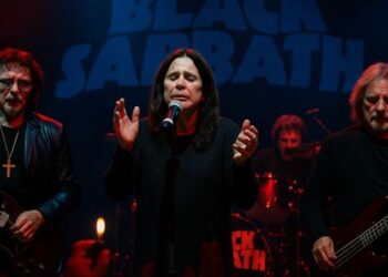 HEAVY METAL TEARS: When Slipknot’s Drummer Broke Down Before a Legend  It wasn’t on stage—but backstage—where the most powerful moment of the night happened. At Black Sabbath’s final show, Slipknot’s Eloy Casagrande came face-to-face with his idol, the legendary Bill Ward. The noise faded. Cameras clicked. And Eloy, known for thunderous beats and masked fury, broke down—completely unmasked. No words were exchanged, only a raw, tearful embrace. Bill Ward, battle-worn and stoic, simply placed a hand on Eloy’s shoulder—like a knight passing his sword. The photo captured everything: one man weeping, the other remembering. Two generations bound by rhythm, pain, and purpose. No stage lights, no solos—just the pure soul of metal in its quietest, most human form. This wasn’t just a meeting—it was a sacred moment. And for everyone who’s ever lived for the beat… this is why we believe.