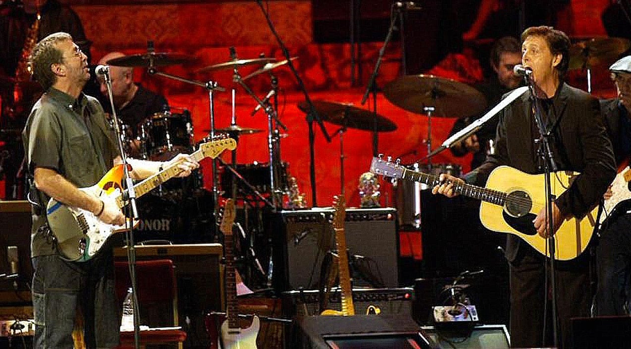 Eric Clapton, Paul McCartney and Ringo Starr Perform "Something" - It Might Be The Best We've Ever Heard