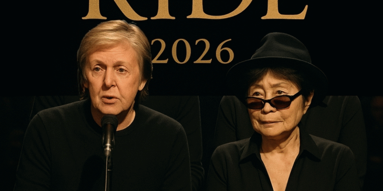 THE LAST CHAPTER BEGINS: Paul McCartney and Yoko Ono break silence in shocking moment to announce 2026 ‘ONE LAST RIDE’ tour, revealing goodbyes, surprises and stories fans have never heard