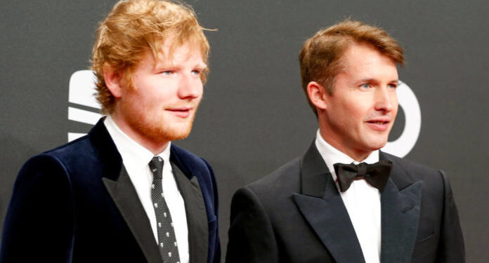 Ed Sheeran and James Blunt Deliver Emotional First-Time Duet of ‘Goodbye My Lover,’ Ending with Heartfelt Hug on Stage