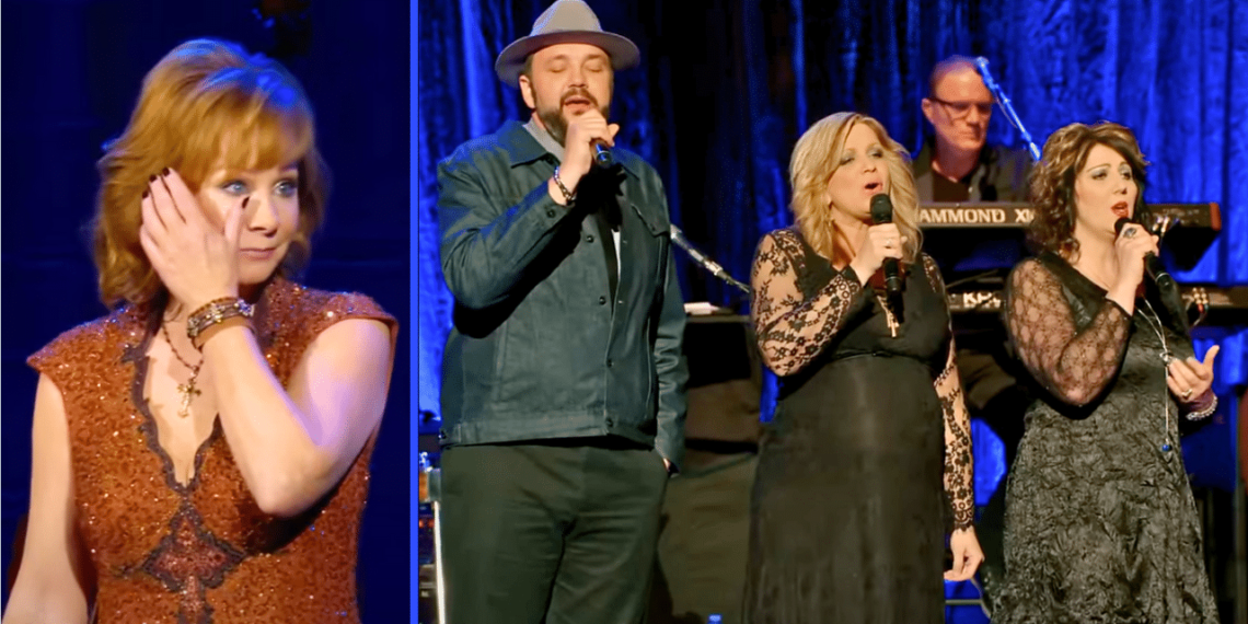 Reba Brought To Tears By A Cappella Performance Of Chilling Gospel Song